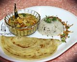 A picture of step 4 of Mutton flavoured rice.