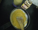 A picture of step 1 of Baked bread with creamy spicy sauce.