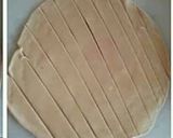 A picture of step 4 of Malabar Parotta / Kerala lachha paratha 😊😊😊.