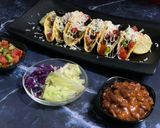 A picture of step 4 of Vegetarian Beans Tacos.