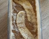 Une image de l'étape 7 de Banana Bread au beurre de cacahuètes et pépites de chocolat sans gluten ni lactose.