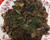 صورة لخطوة 3 من وصفة لحم وفطر