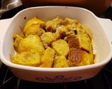 A picture of step 4 of French Toast Bread Pudding.