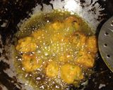 A picture of step 3 of Moong dal fritters.