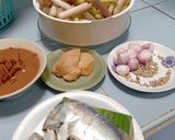 รูปขั้นตอนการทำที่ 1 ของ แกงกะทิสายบัวปลาทู