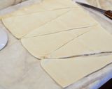 Nutellás, banános croissant recept fázis 1 fotója