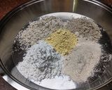 A picture of step 1 of થાલીપીઠ.(Thalipeeth Recipe in Gujarati).