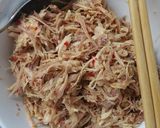 Hình bước làm 3 của món Chà bông (Ruốc) gà