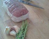 A picture of step 1 of Veal Roast Blanquette-Style.