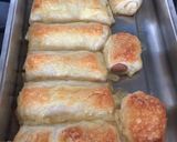 A picture of step 6 of Cheesy Hot Dog Rolls.