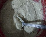 A picture of step 2 of Green gram waffles.