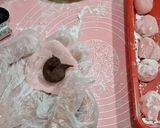 Foto langkah ke 6 dari resep Mochi Original isi coklat & kacang.