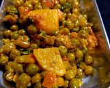 मटर आलू की चाट (Matar aloo ki chaat recipe in hindi) रेसिपी चरण 6 फोटो