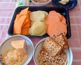 Foto del paso 1 de la receta: Gratén de papas, calabaza y boniato