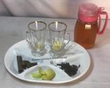 A picture of step 5 of Apple peel tea.