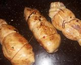 Foto del paso 5 de la receta: Pollo relleno con salsa