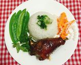 Hình bước làm 7 của món Cơm Gà Rô Ti