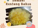 Sambal Kentang Bakso