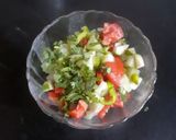 A picture of step 1 of Vegetables Salads.