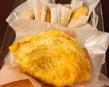 รูปขั้นตอนการทำที่ 11 ของ กะหรี่ปั๊ปไส้ไก่