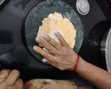 A picture of step 9 of Sarson ka saag Makki di roti.