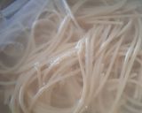 Gambar langkah 1 resipi Spagheti Cabonara 🍝.