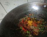 A picture of step 3 of Dates pickle kerala style.