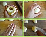 ღ 杏仁醬花瓣麵包（麵包機冷發）食譜步驟5照片