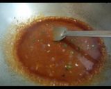 A picture of step 7 of Veg manchurian.