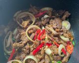 Gambar langkah 3 resipi Daging Goreng Kunyit Noxxa.