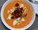 Pas rețetă Supă răcoroasă de roșii (salmorejo cordobez) 4 fotografie