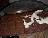 Foto del paso 3 de la receta: Tableta de chocolate marmolada, rellena de oreo