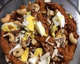 A picture of step 4 of Gajar ka halwa.