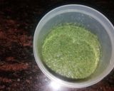 A picture of step 3 of Aloevera chutney.
