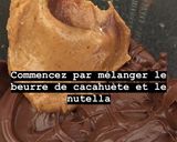 Une image de l'étape 1 de Mousse au Nutella et beurre de cacahuète.