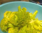Foto del paso 1 de la receta: FIDEOS CON BRÓCOLI Y CREMA 🥦