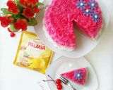 Foto langkah ke 10 dari resep Pink Ombre Mille Crepes.