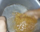 A picture of step 1 of Parippu payasam(Dal kheer).
