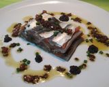 Foto del paso 9 de la receta: Milhoja de sardinas marinadas y tomate confitado
