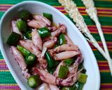 Foto langkah ke 3 dari resep Cumi tumis cabe ijo.