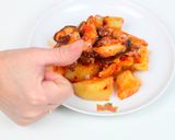 Foto del paso 7 de la receta Setas Shiitake a la Gallega