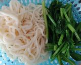 Hình bước làm 5 của món Tanuki udon
