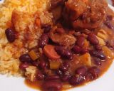 Foto del paso 4 de la receta: Porotos Rojos o Frijoles con patitas de cerdo y carne
