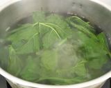 Gambar langkah 4 resipi Daun Mulberi Masak Lemak Kuning Fiber Creme.