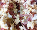 Foto del paso 8 de la receta Tostas de cebolla caramelizada, bacon y crema🥓