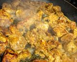 A picture of step 2 of Butter Chicken.