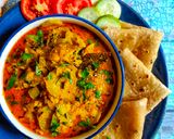 A picture of step 4 of Dahiwali Lauki curry / Bottle Gourd Curry with yoghurt.