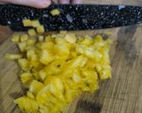 Foto langkah ke 2 dari resep Saus Cocol Nanas Chunky cocok untuk gorengan.