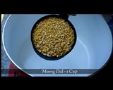 A picture of step 1 of Moong Dal Payadam.