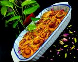 عکس مرحله 1 از دستور شیرینی باقلوایی با شهد به 😋😍 (رول دارچینی)